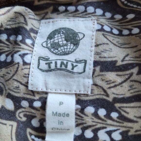 Anthropologie Tiny Cotton Floral Skirt Folded - Picture 10 of 11